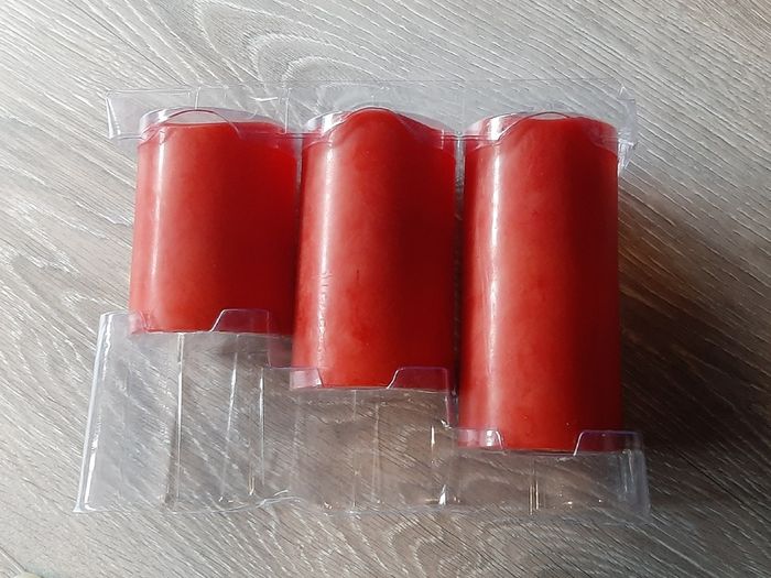 Red Battery LED Flameless Candles 3 pack