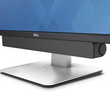 DELL AC511M 2.0 Channel 2.5W Soundbar Speaker Black - Soundbar (2.0 Channel, 2.5W, 2.5W, Wire, 406mm, 49mm)