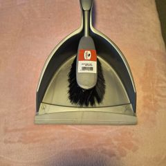 dustpan and brush