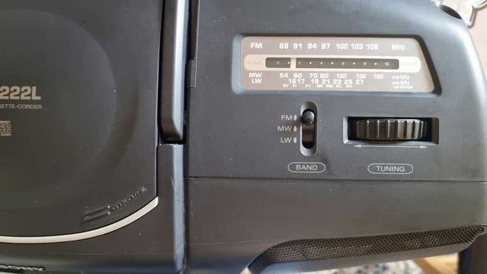 From 2005  Sony CFD-222L, working good.