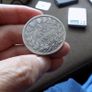 France 1834 BB,5 francs.King Louis Philippe.90% silver. Image 3