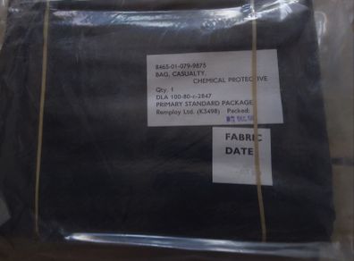 American Army Body  " Cadaver  " Casualty Bag - 1980s
