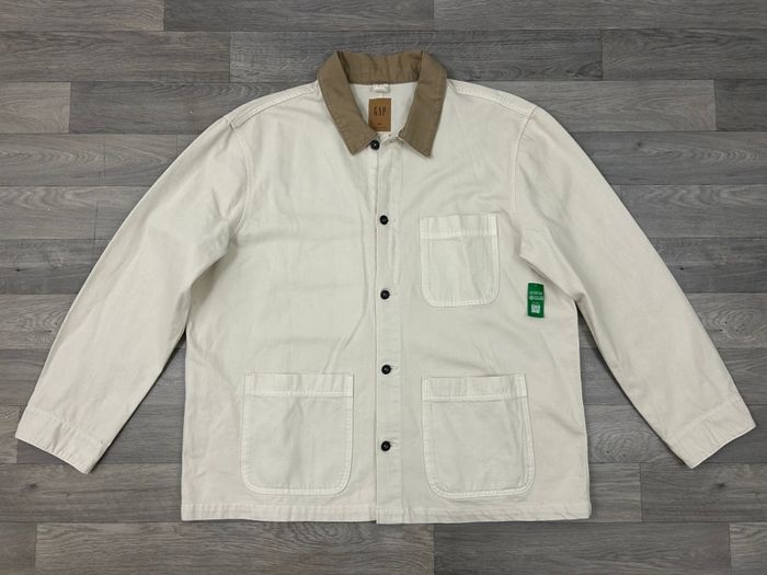 NEW Gap Denim Chore Workman Jacket Men's XXL