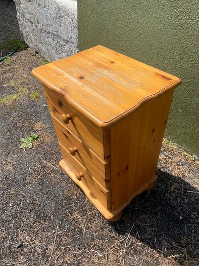 Pine Bedside Locker