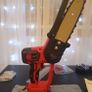 BRAND NEW 8in Electric Saw Chainsaw Mini Wood Cutters Bracket Motor For 18V Battery 500r/Min Chain Power Tool Image 4