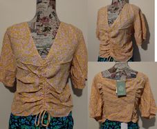 Beautiful H&m Top, New With Tags