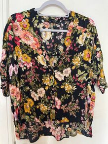 Zara Black Blouse