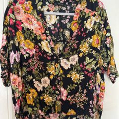 Zara Black Blouse