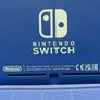 Nintendo Switch Lite Blue Portable System Console With Charging Cable & Bag Image 6