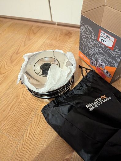 Regatta Compact Steel Camping Cook Set - Brand New & Unused