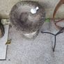 stone bird bath Image 4