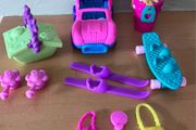 Polly Pocket, Littlest Pet Shop &amp; Small Dolls Accessories Bundle