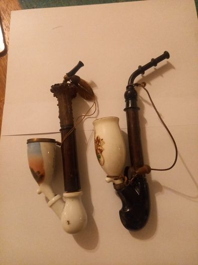 Antique  German Pipes