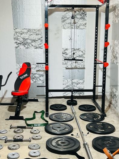 All In One Weightlifting Setup