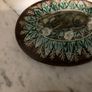 : Rare 19th Century George Jones Majolica Oval Lidded Box / Dish with Sleeping Calf Finial Image 6