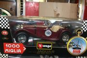 Jaguar SS100 Mille Miglia 1/18 Burago