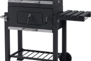 Grillwagen Toronto Click Charcoal Barbecue, Anthracite/Stainless Steel (FREE POSTAGE)