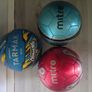 Like New Quality Football& Basketball Balls Image 3