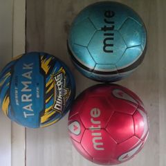Nearly New Basketball& Football balls