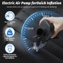 Car Air Mattress for Back Seat with Air Pump Portable Thickened Inflatable Camping Bed Sleeping Blow-Up Bed Pad fits Car SUV Image 5