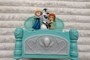 Disney Frozen Do You Want To Build A Snowman Jewelry Music Box Olaf Anna Elsa Used Please see photos
