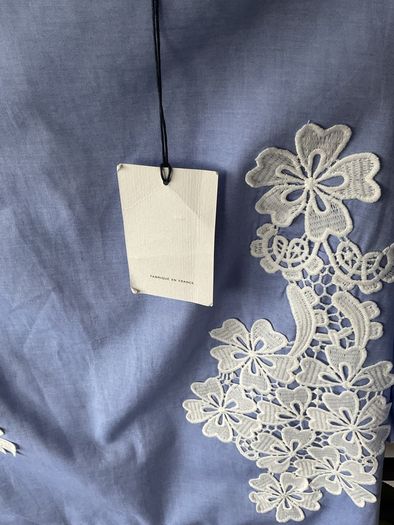 top short sleeve  Lenny b short sleeve T1 button back top