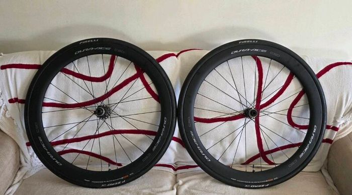 Dura ace C50 carbon wheels