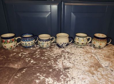 Boleslawiec pottery- mugs