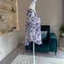 Ladies Lilac and Green Floral Print Blouse from Apricot Image 8