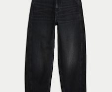M&S high waist "carrot leg" ankle grazer jean UK8
