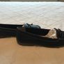 BNWT M&S navy leather flats size 6 Image 6