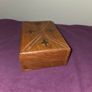 Vintage Brass Inlay wooden Box Image 5