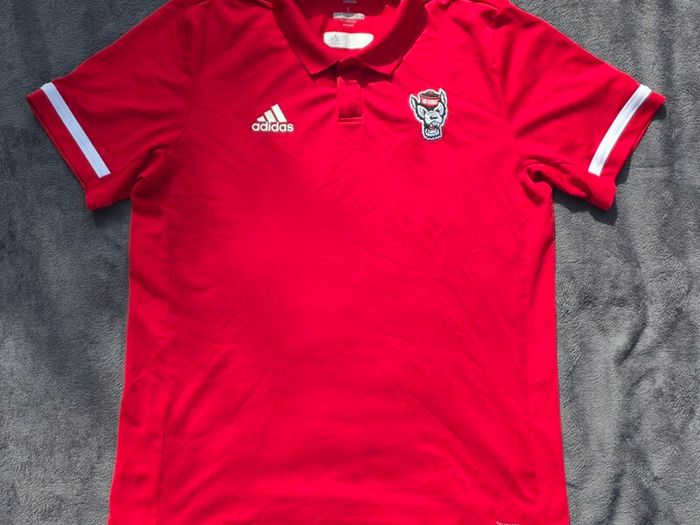 NC State NCAA Polo Shirt Size Large