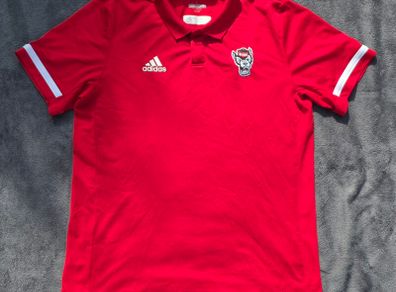 NC State NCAA Polo Shirt Size Large