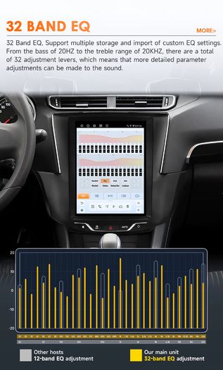 9.7 Inch 6115 Android Car Stereo CarPlay For Ford Fusion Mondeo MK5 2013-2019 GPS Multimedia Player AutoRadio Head Unit