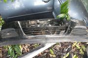 opel astra black front bumper