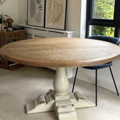 Rustic Round Dining Table