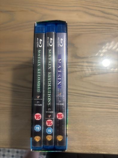 Complete Matrix trilogy Blu-ray