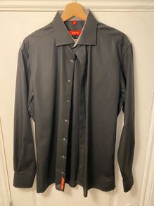 Eterna non-iron Swiss cotton shirt size 16