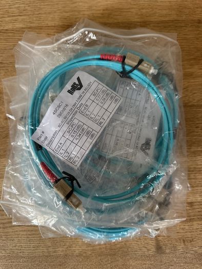Assortment fibre optic leads