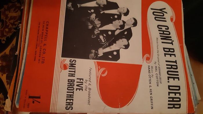 Incredible Selection of Vintage Sheet music