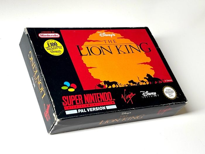 Disney's The Lion King for Nintendo SNES - Boxed