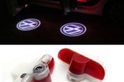 2X LED Car Door Interior Welcome Warning Light For VW Golf 3 4 Jetta MK4 Caddy MK3 Polo Beetle Cabrio Bora Sharan Touran Lavida