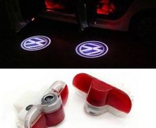 2X LED Car Door Interior Welcome Warning Light For VW Golf 3 4 Jetta MK4 Caddy MK3 Polo Beetle Cabrio Bora Sharan Touran Lavida