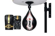 Speed Ball Platform Adjustable Speed Bag &amp; Mitts for Boxing Bundle - FREE DELIVERY