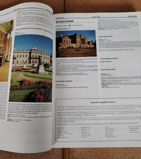 Historic Houses Castles and Gardens 1993 - Great Britain & Ireland (VG Condition)