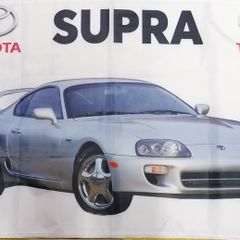 Toyota Supra flag.