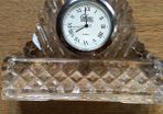 galway crystal clock