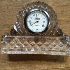 galway crystal clock