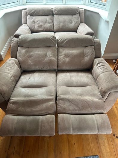 Sofa - 2 x 2 Seat electric reclining sofa